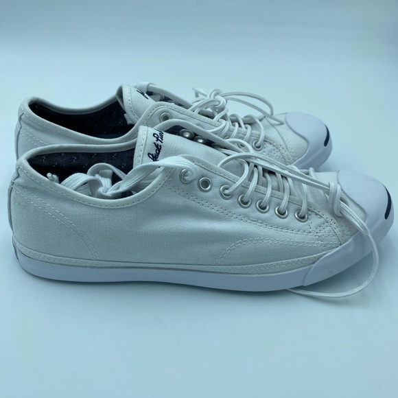 Jack Purcell white low top converse sneakers - Picture 3 of 7